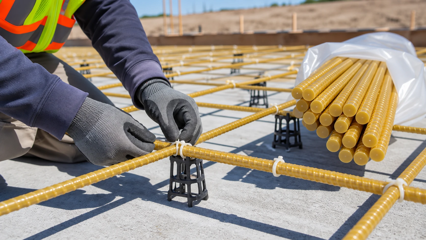 Coordinate product, quantities and installation.  -  Shree Glass Fiber GFRP visual