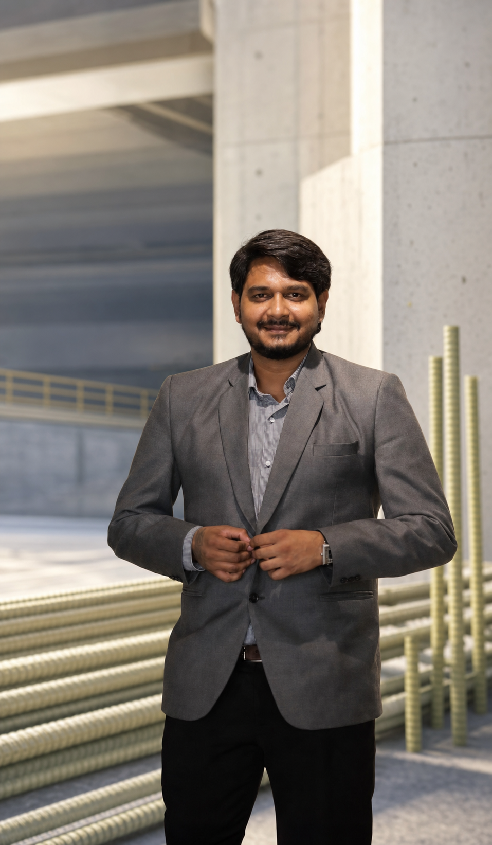 Krutik Vadaliya, Founder of Shree Glass Fiber